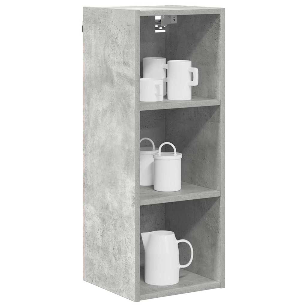 Hengende skap Betonggrå 30 x 29,5 x 80 cm Konstruert tre