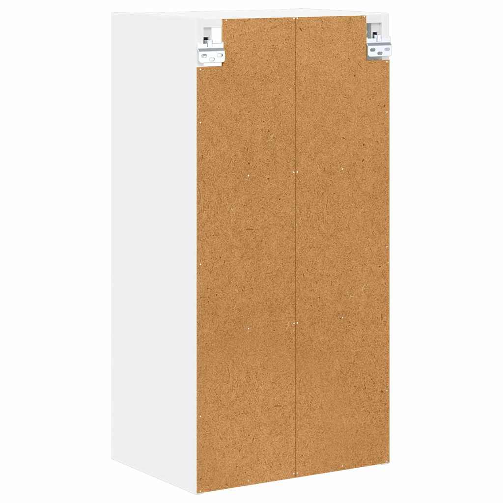 Hengende skap med lagring Hvit 40 x 29,5 x 80 cm Konstruert tre