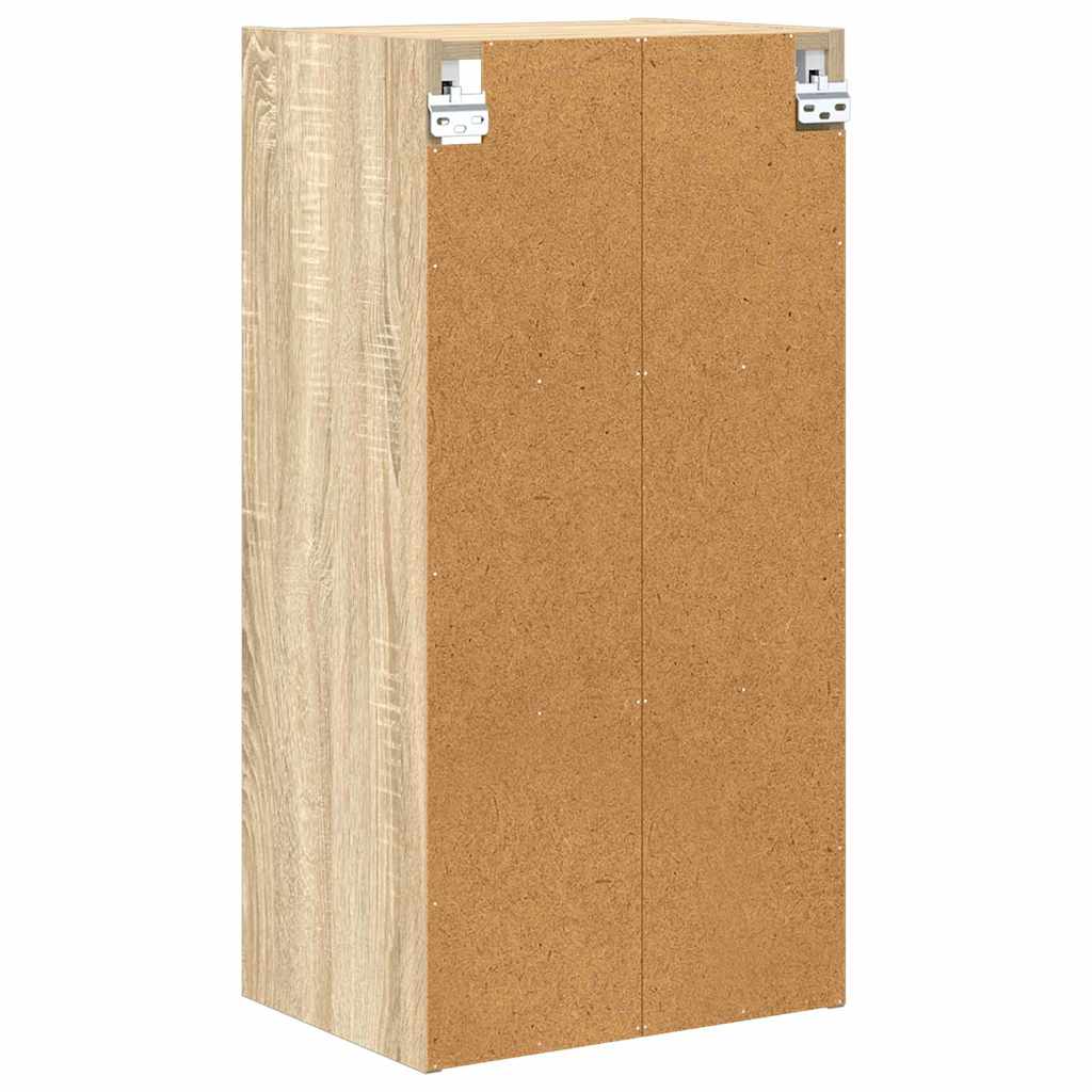 Hengende skap Sonoma eik 40 x 29,5 x 80 cm Konstruert tre