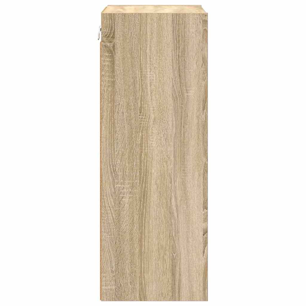 Hengende skap Sonoma eik 40 x 29,5 x 80 cm Konstruert tre