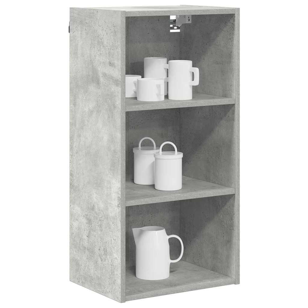 Hengende skap Betonggrå 40 x 29,5 x 80 cm Konstruert tre