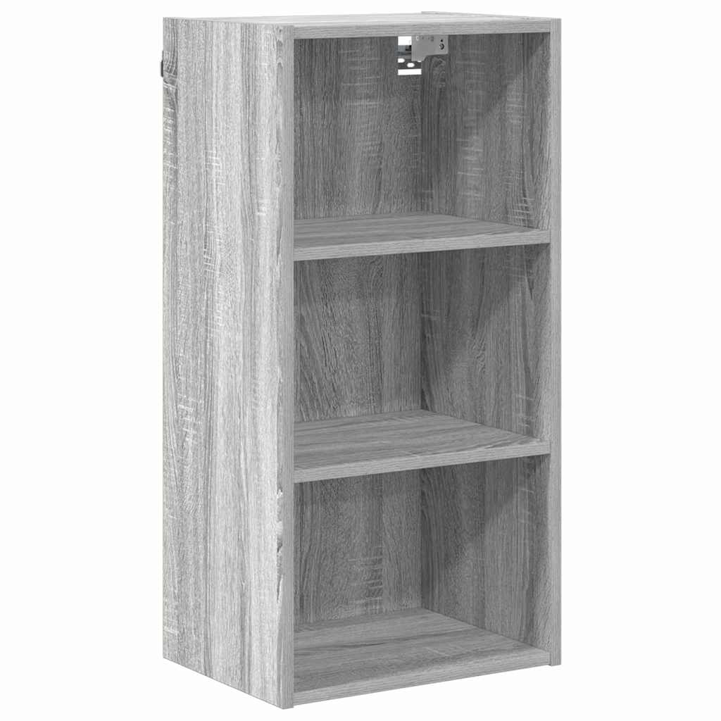 Hengende skap Grå Sonoma 40 x 29,5 x 80 cm Konstruert tre