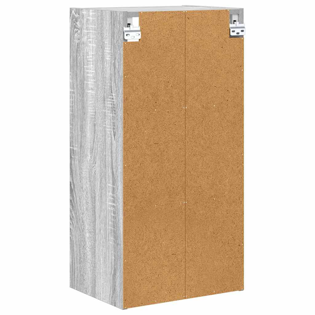Hengende skap Grå Sonoma 40 x 29,5 x 80 cm Konstruert tre