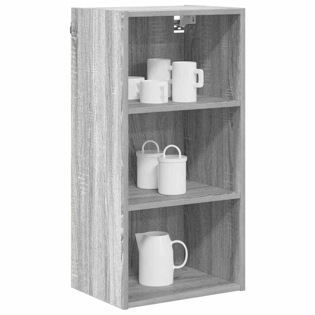 Hengende skap Grå Sonoma 40 x 29,5 x 80 cm Konstruert tre