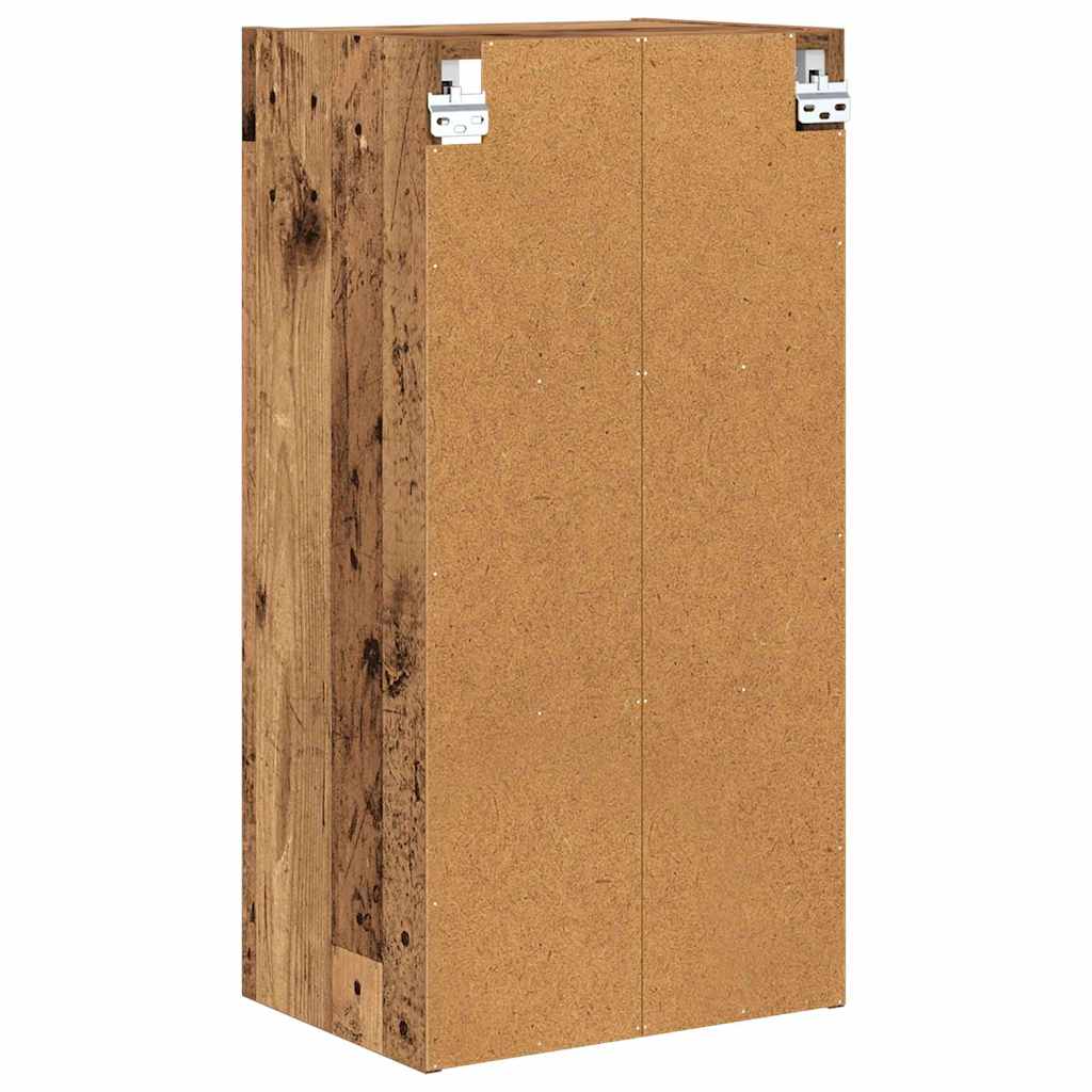 Hengende skap Gammelt tre 40 x 29,5 x 80 cm Konstruert tre