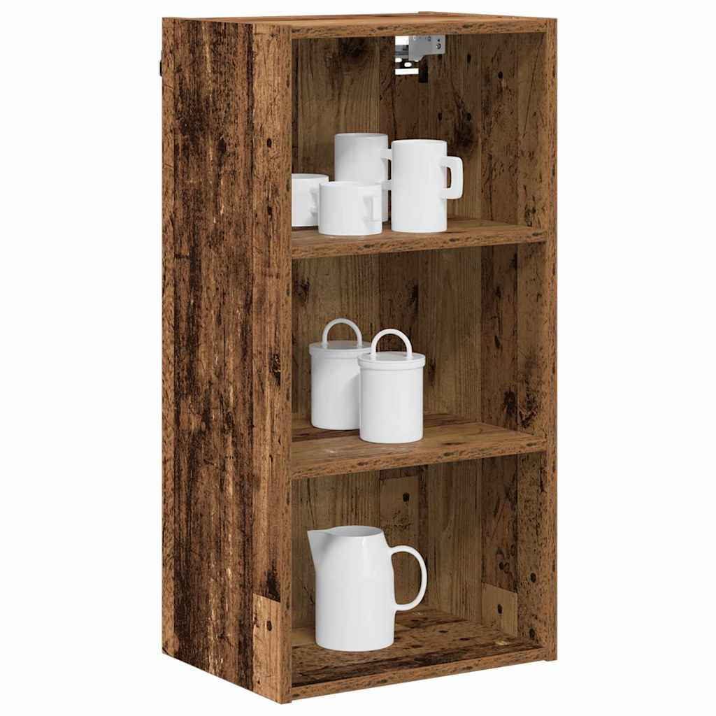 Hengende skap Gammelt tre 40 x 29,5 x 80 cm Konstruert tre