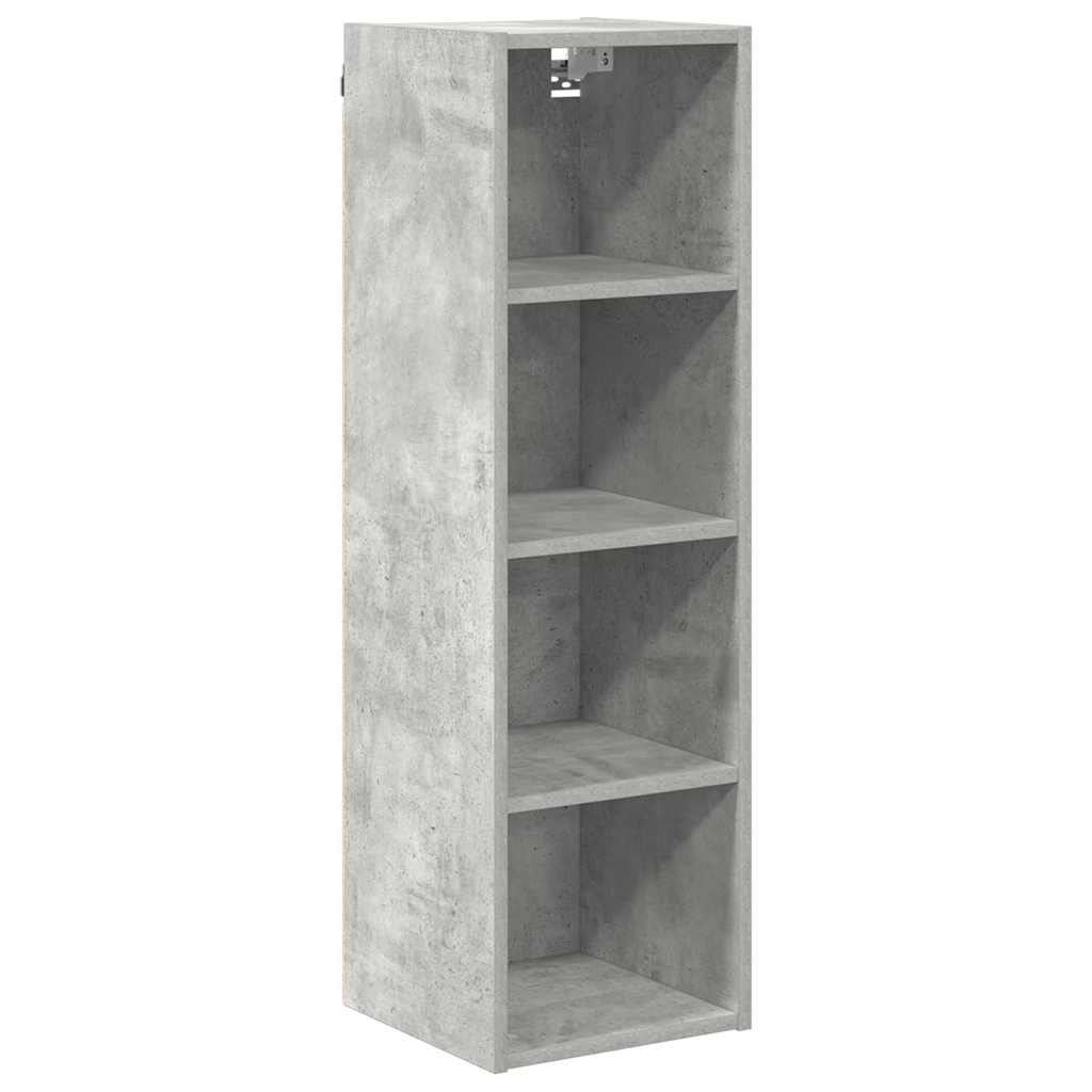 Hengende skap Betonggrå 30 x 29,5 x 100 cm Konstruert tre