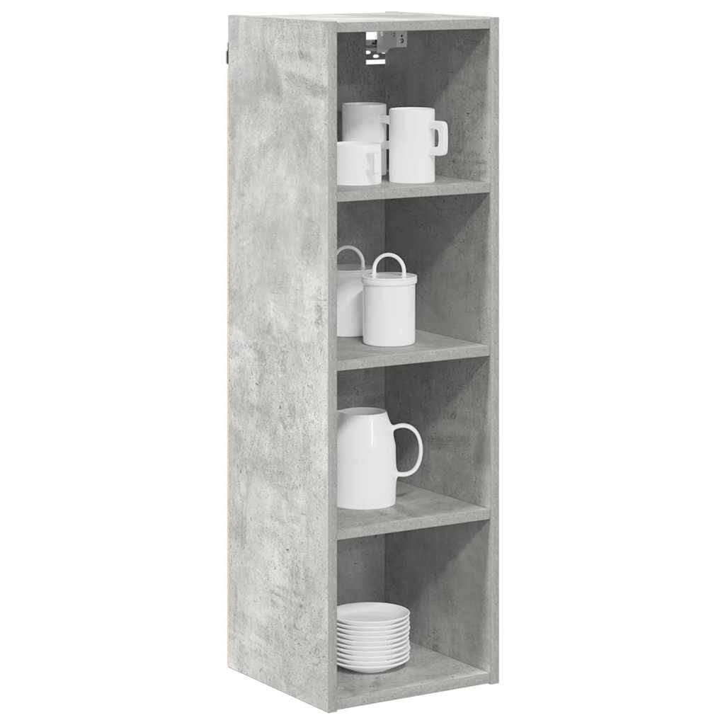 Hengende skap Betonggrå 30 x 29,5 x 100 cm Konstruert tre