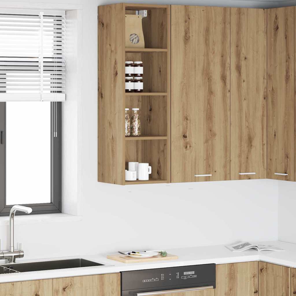 Hengende skap Artisan Eik 30 x 29,5 x 100 cm Konstruert tre