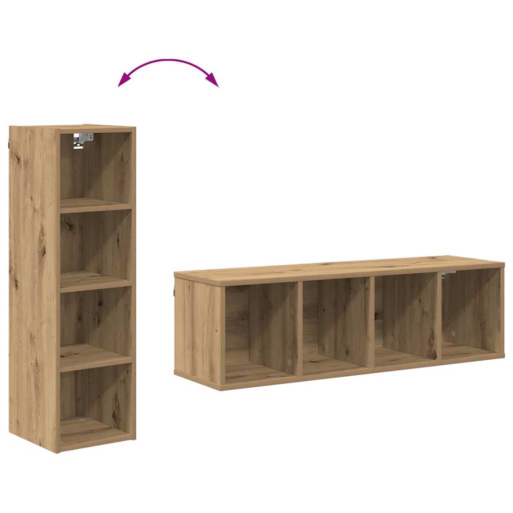 Hengende skap Artisan Eik 30 x 29,5 x 100 cm Konstruert tre