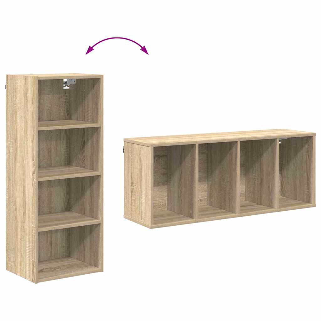 Hengende skap Sonoma eik 40 x 29,5 x 100 cm Konstruert tre