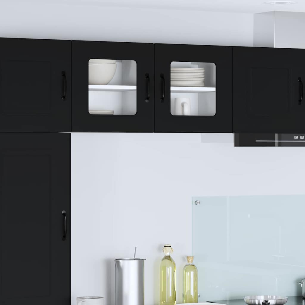 Oppvaskmaskin-panel Kalmar 2 pcs Svart 40 x 31 x 40 cm