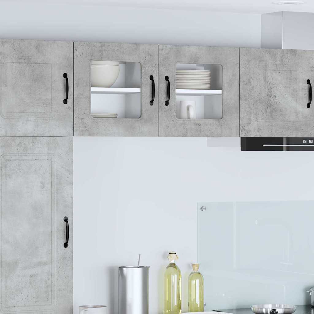 Oppvaskmaskin-panel Kalmar 2 pcs Betonggrå 40 x 31 x 40 cm