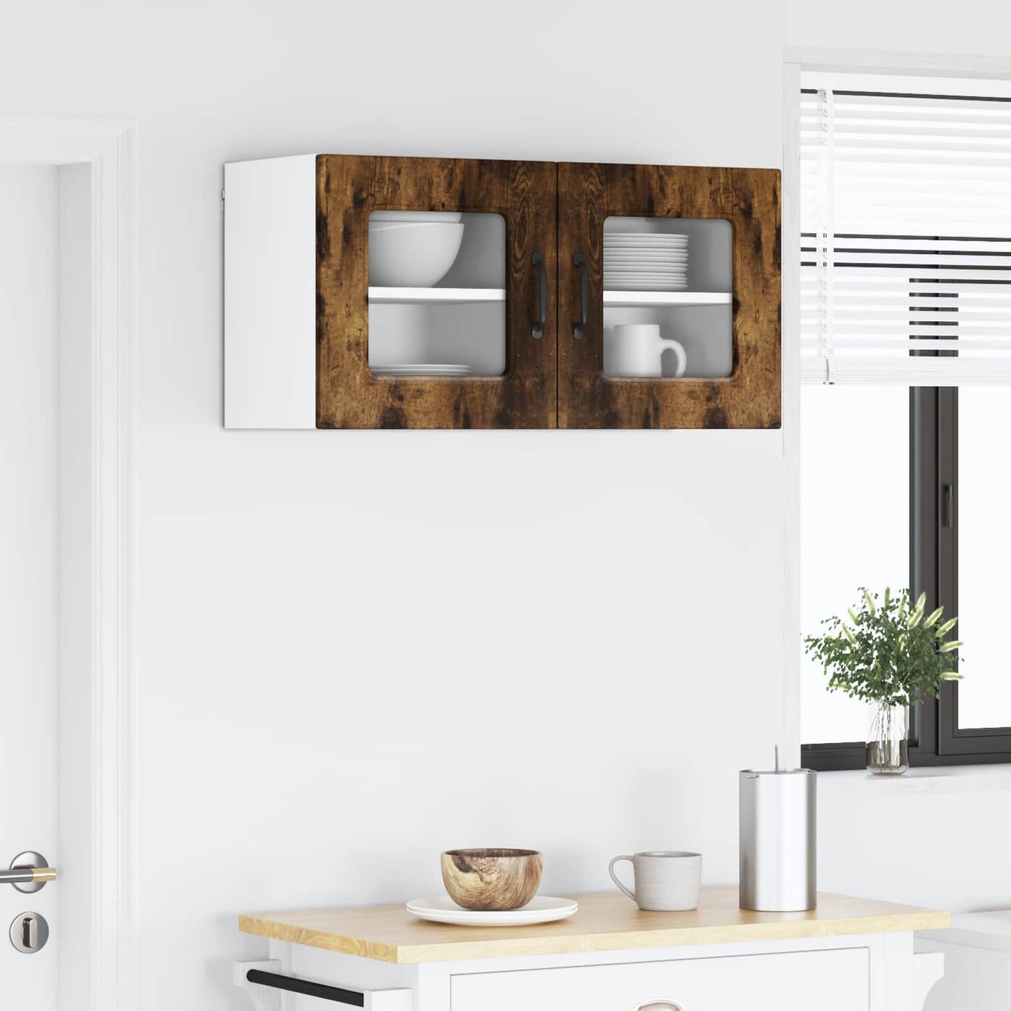 Oppvaskmaskin-panel Kalmar 2 pcs Røkt eik 40 x 31 x 40 cm