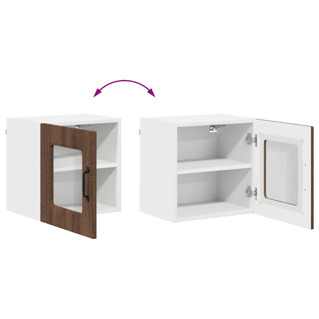 Oppvaskmaskin-panel Kalmar Brun Eik 40 x 31 x 40 cm