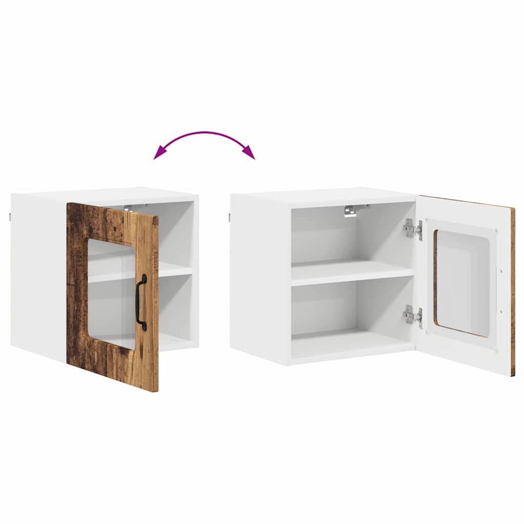 Oppvaskmaskin-panel Kalmar Gammelt tre 40 x 31 x 40 cm