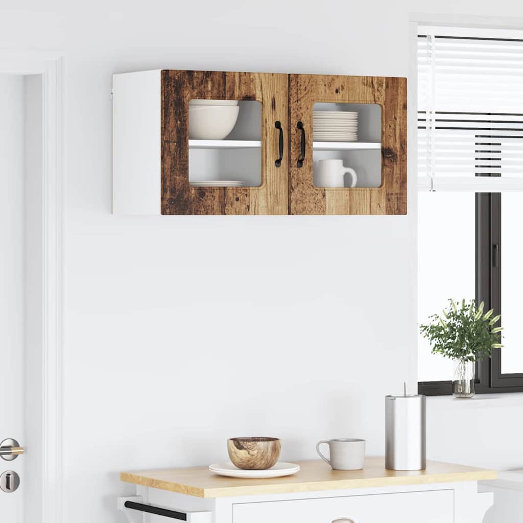 Oppvaskmaskin-panel Kalmar 2 pcs Gammelt tre 40 x 31 x 40 cm