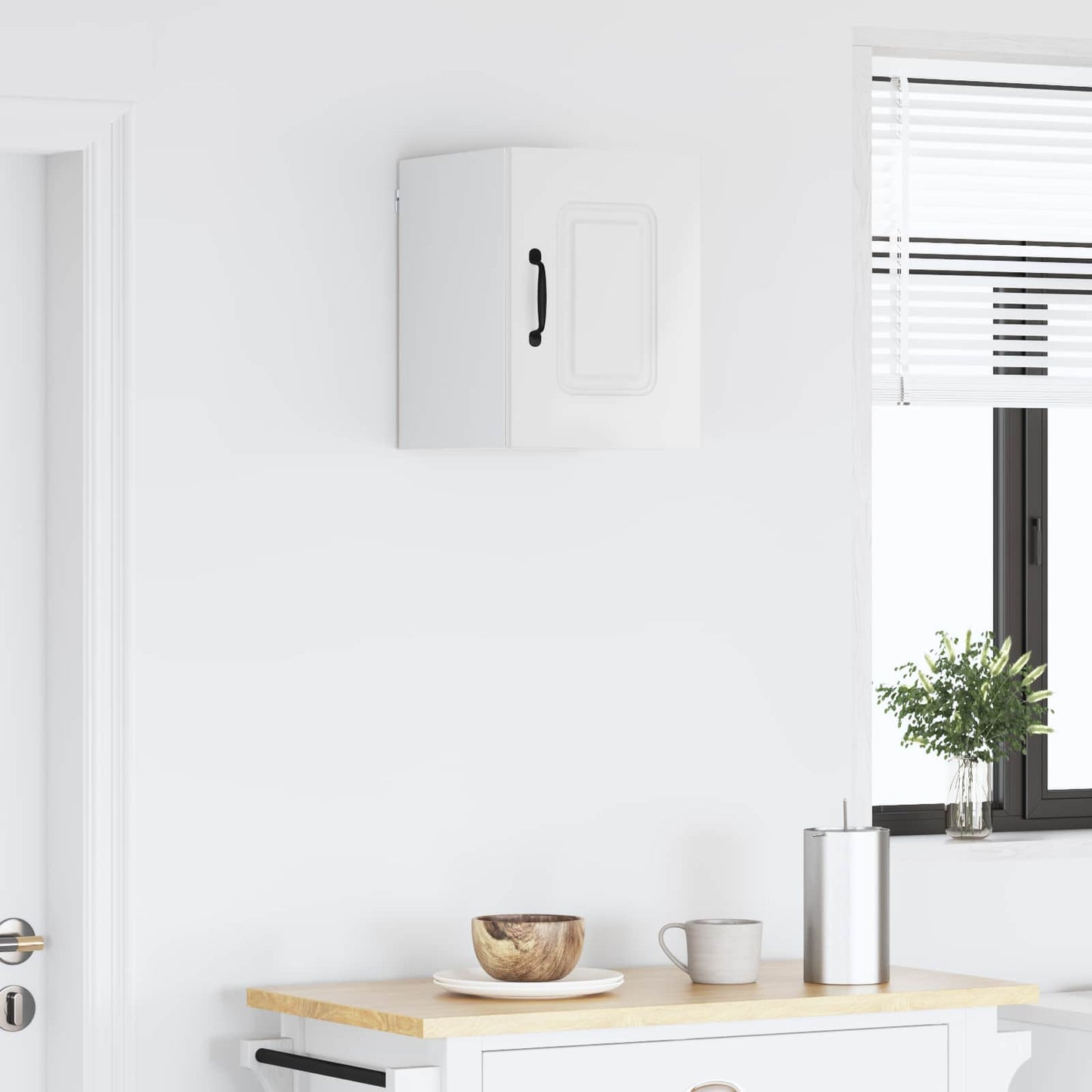 Oppvaskmaskin-panel Kalmar Hvit 30 x 31 x 40 cm Konstruert tre