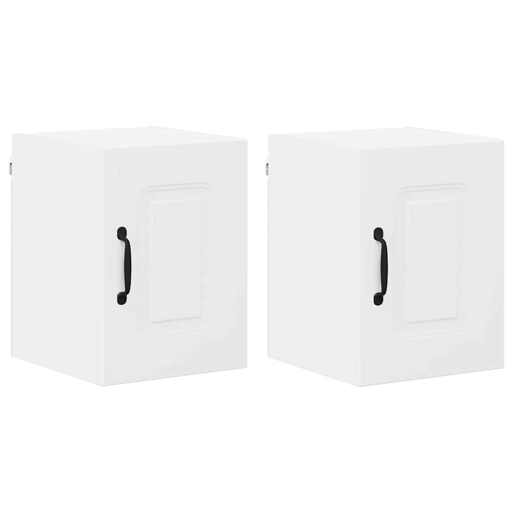 Kjøkkenskap Kalmar 2 pcs Hvit 30 x 31 x 40 cm Konstruert tre