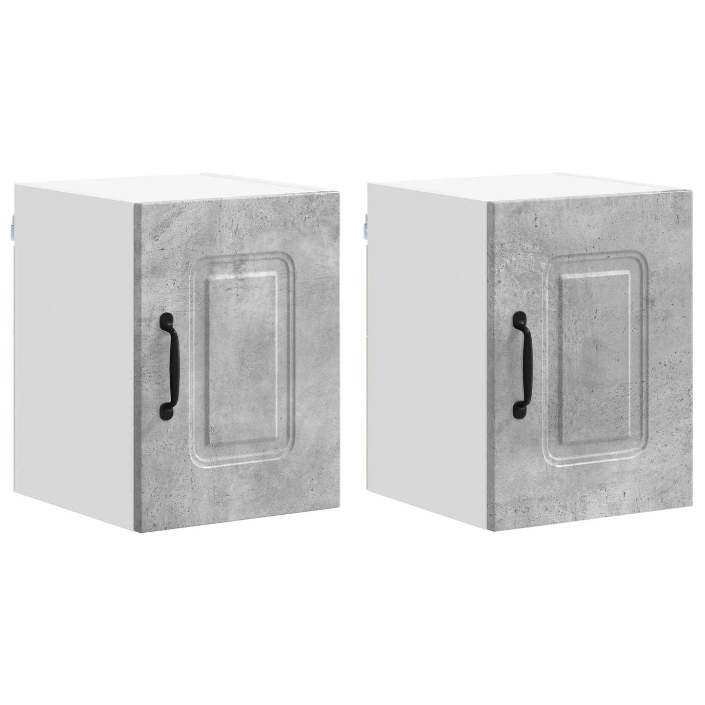 Oppvaskmaskin-panel Kalmar 2 pcs Betonggrå 30 x 31 x 40 cm