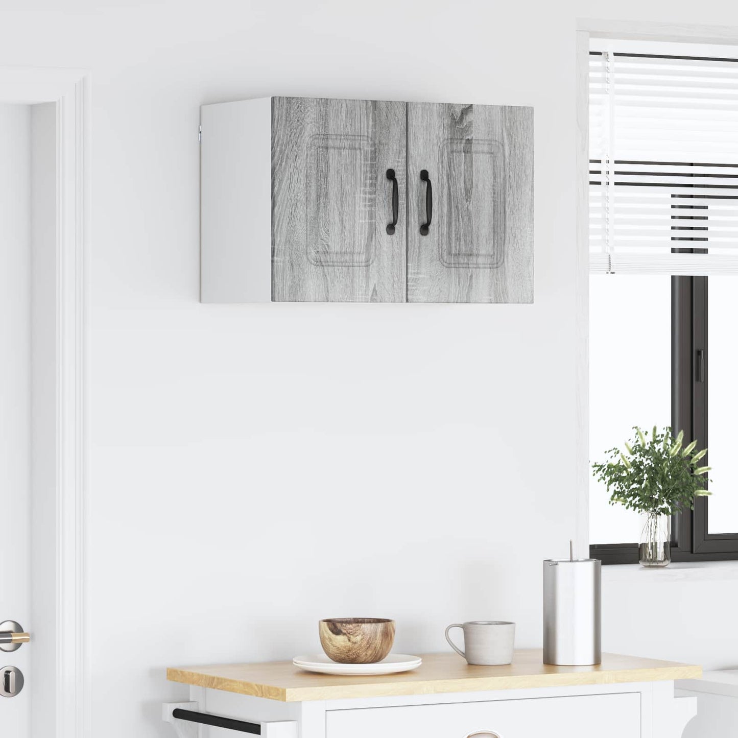 Oppvaskmaskin-panel Kalmar 2 pcs Grå Sonoma 30 x 31 x 40 cm