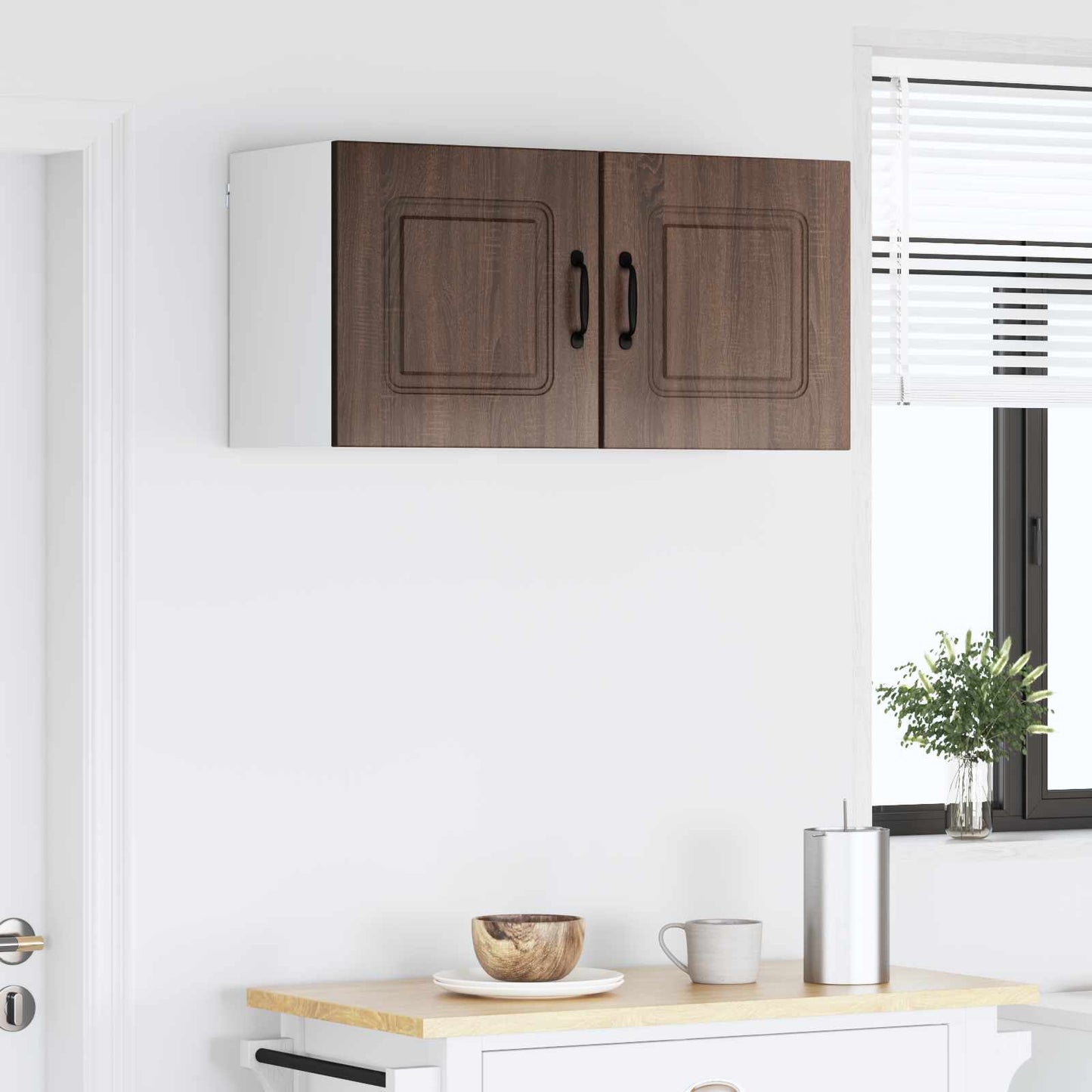 Oppvaskmaskin-panel Kalmar 2 pcs Brun Eik 40 x 31 x 40 cm