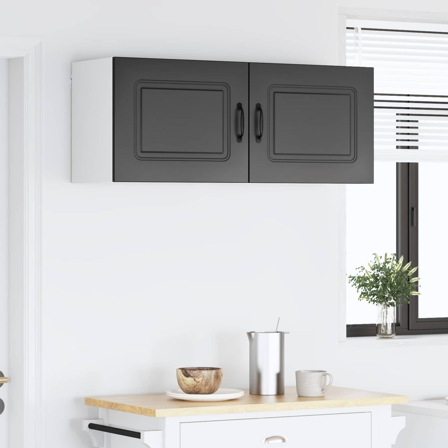 Oppvaskmaskin-panel Kalmar 2 pcs Svart 50 x 31 x 40 cm