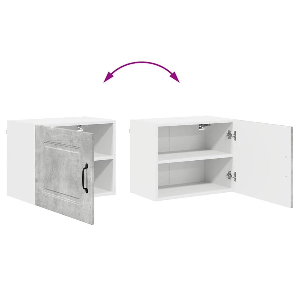 Oppvaskmaskin-panel Kalmar Betonggrå 50 x 31 x 40 cm