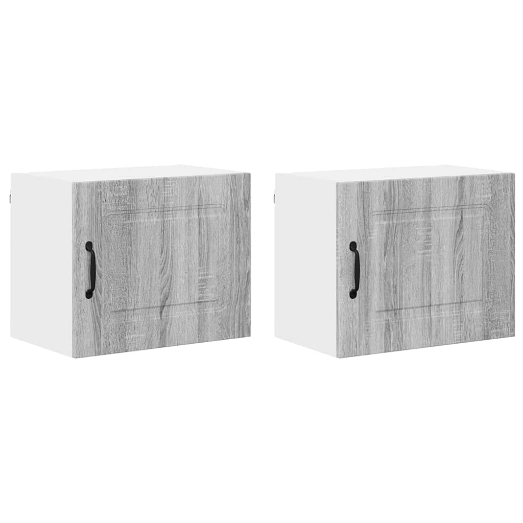 Oppvaskmaskin-panel Kalmar 2 pcs Grå Sonoma 50 x 31 x 40 cm