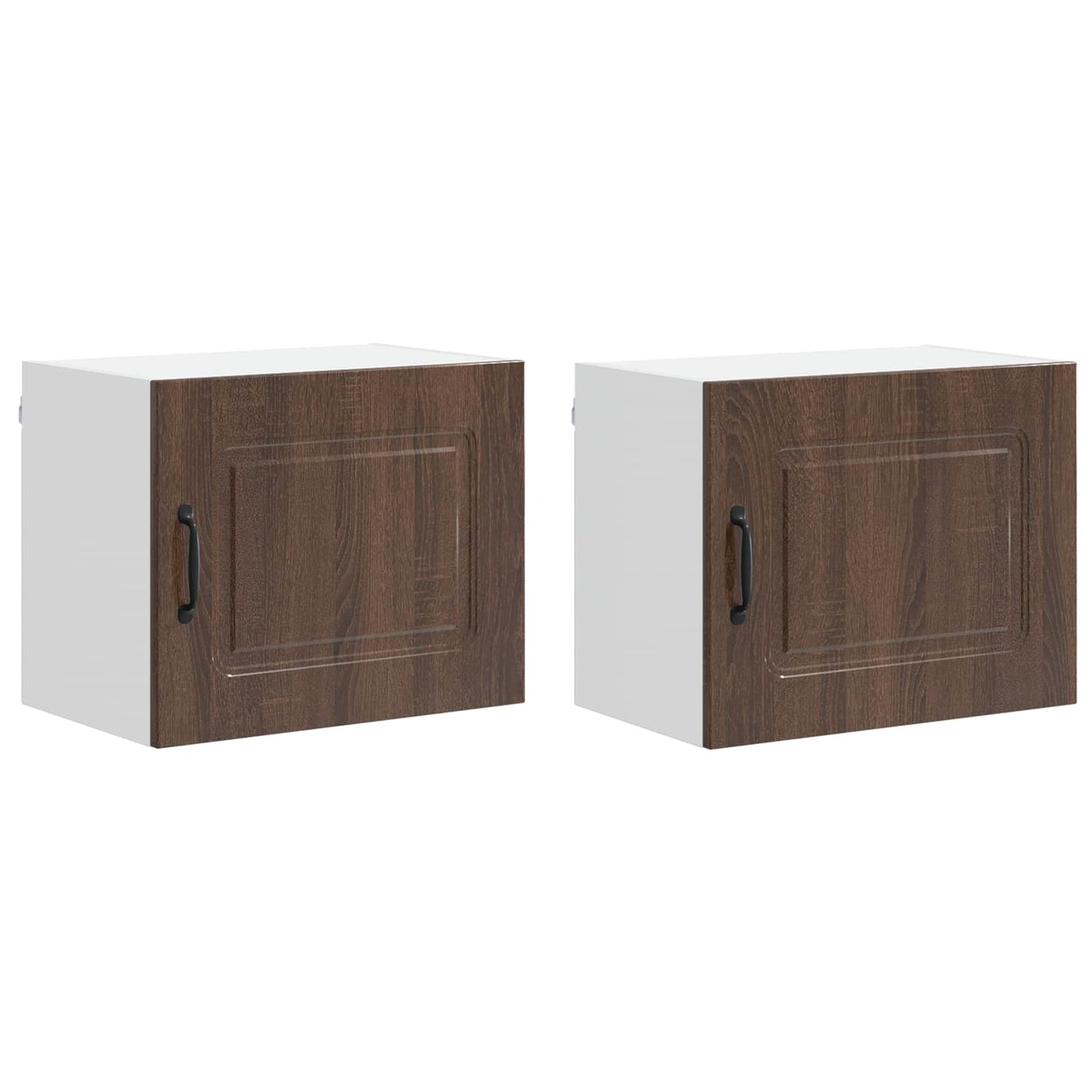 Oppvaskmaskin-panel Kalmar 2 pcs Brun Eik 50 x 31 x 40 cm
