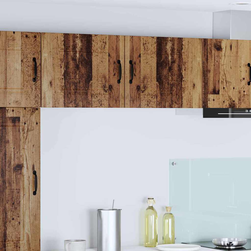 Oppvaskmaskin-panel Kalmar 2 pcs Gammelt tre 50 x 31 x 40 cm