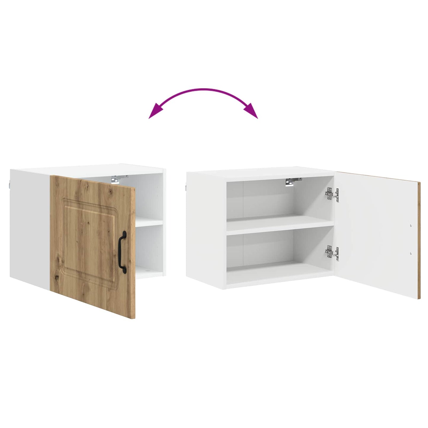 Oppvaskmaskin-panel Kalmar Artisan Eik 50 x 31 x 40 cm