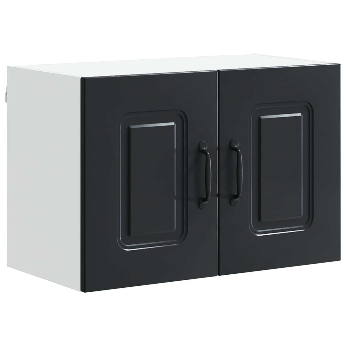 Oppvaskmaskin-panel Kalmar Svart 60 x 31 x 40 cm Konstruert tre