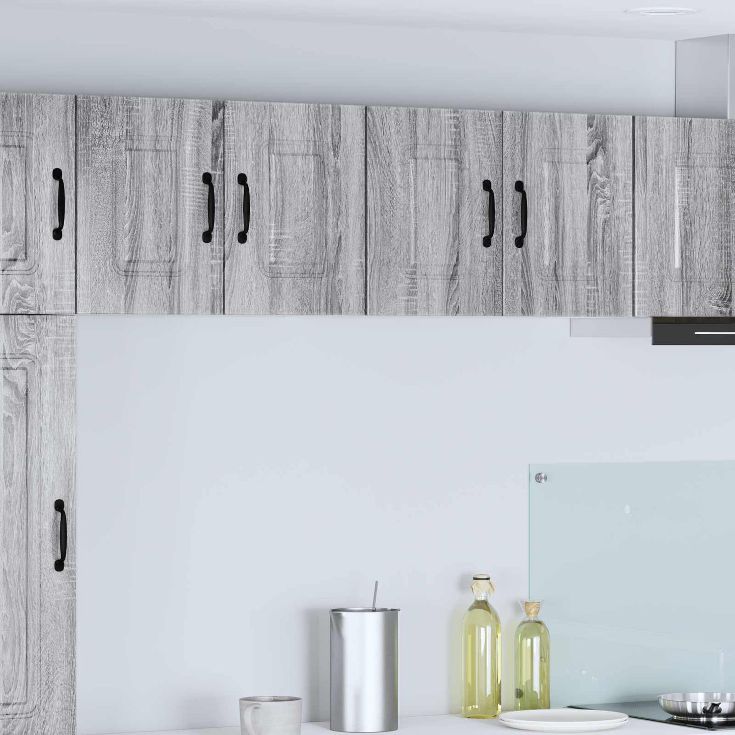 Oppvaskmaskin-panel Kalmar Grå Sonoma 60 x 31 x 40 cm