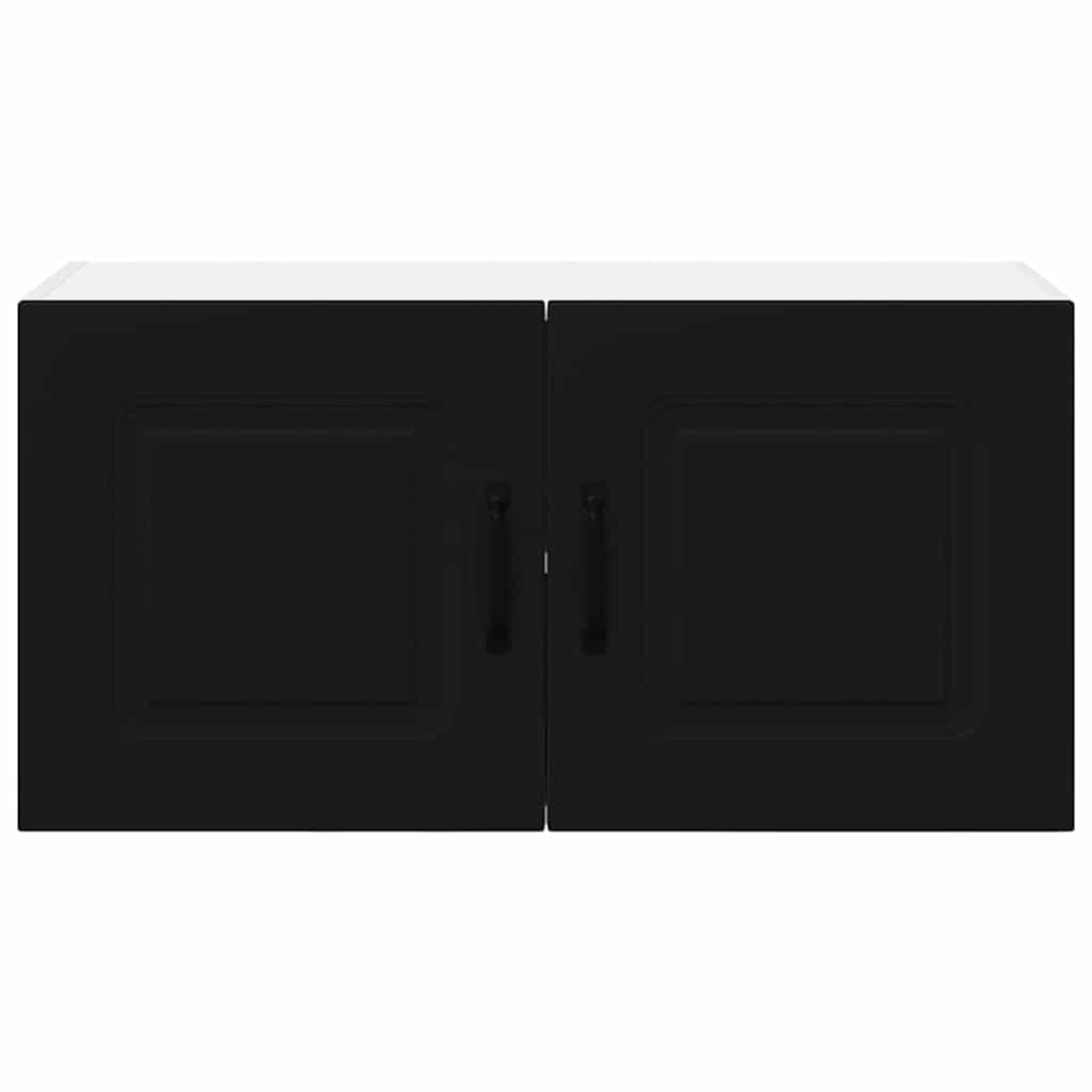 Oppvaskmaskin-panel Kalmar Svart 80 x 31 x 40 cm Konstruert tre