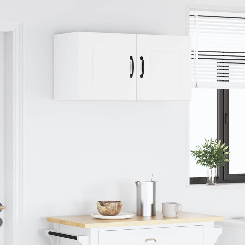 Oppvaskmaskin-panel Kalmar Høyglanset hvit 80 x 31 x 40 cm