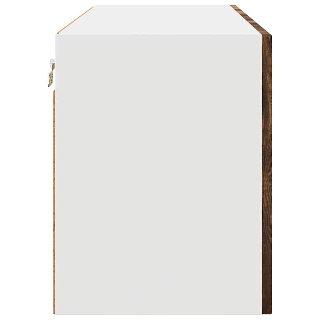 Oppvaskmaskin-panel Kalmar Røkt eik 80 x 31 x 40 cm