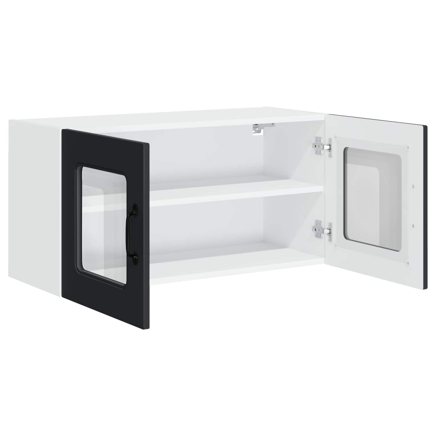 Oppvaskmaskin-panel Kalmar Svart 80 x 31 x 40 cm Konstruert tre