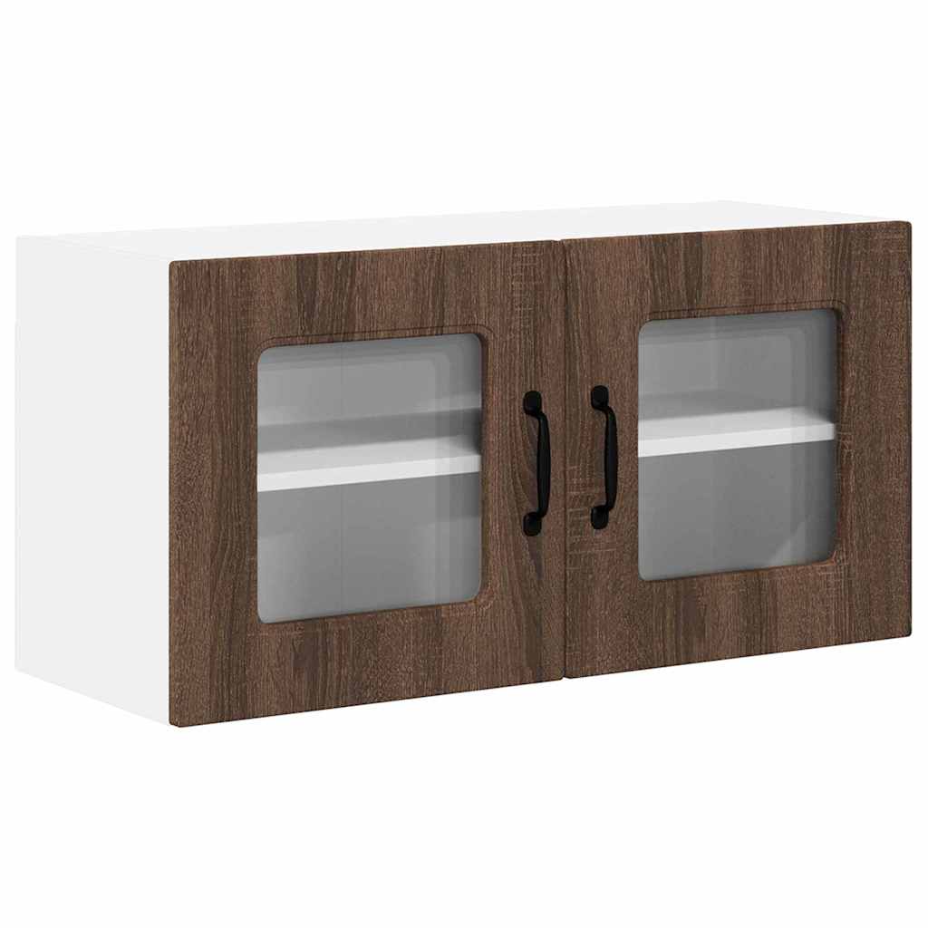Oppvaskmaskin-panel Kalmar Brun Eik 80 x 31 x 40 cm