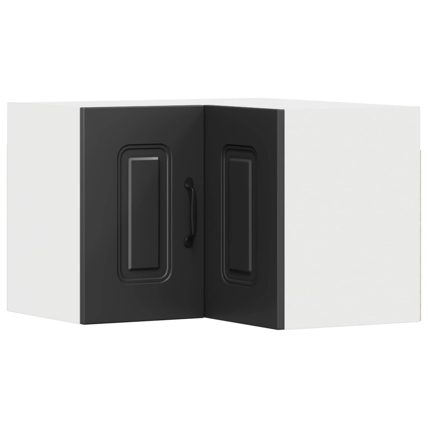 Oppvaskmaskin-panel Kalmar Svart 57 x 57 x 40 cm Konstruert tre