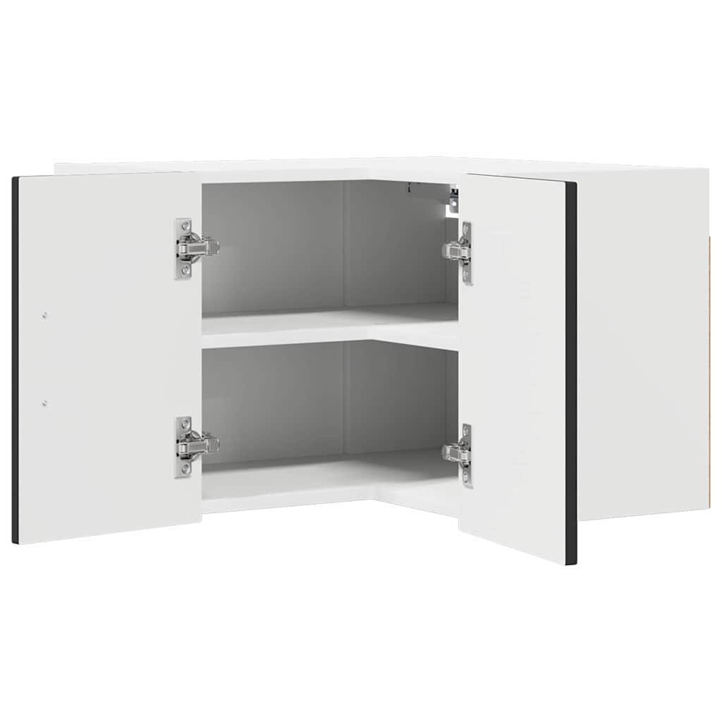 Oppvaskmaskin-panel Kalmar Svart 57 x 57 x 40 cm Konstruert tre
