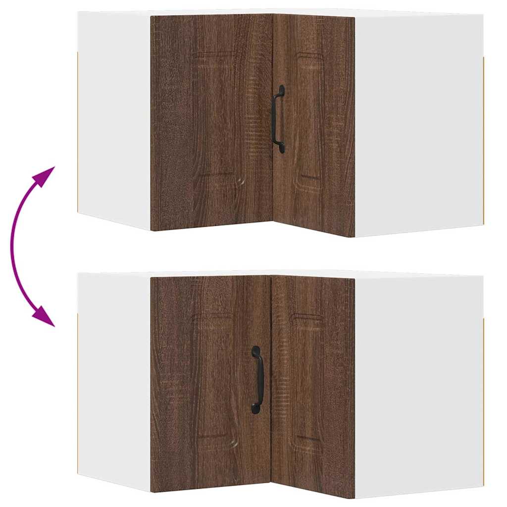 Oppvaskmaskin-panel Kalmar Brun Eik 57 x 57 x 40 cm