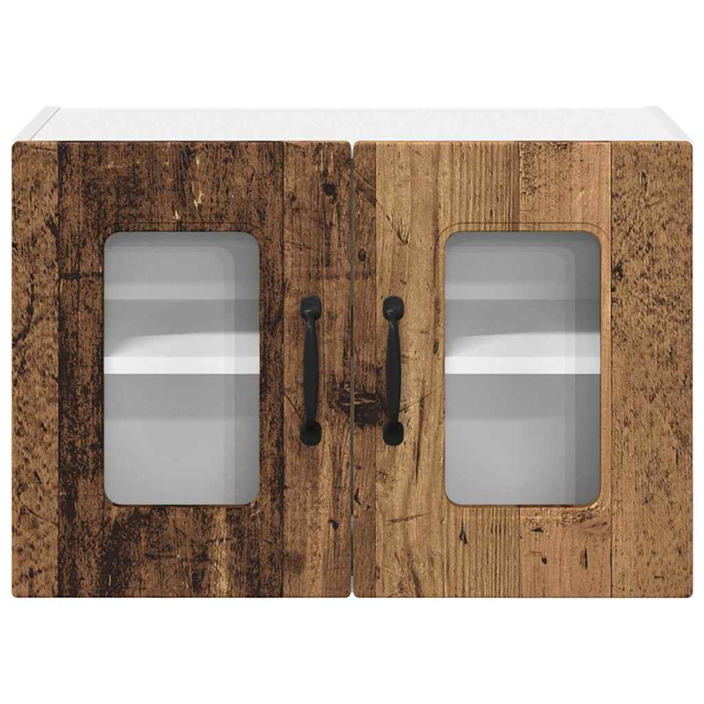 Oppvaskmaskin-panel Kalmar 2 pcs Gammelt tre 60 x 31 x 40 cm