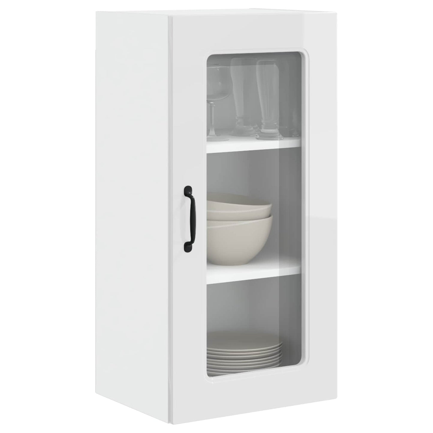 Oppvaskmaskin-panel Kalmar Høyglanset hvit 40 x 31 x 80 cm