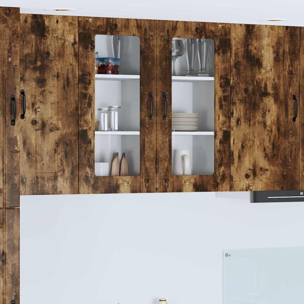 Oppvaskmaskin-panel Kalmar 2 pcs Røkt eik 40 x 31 x 80 cm