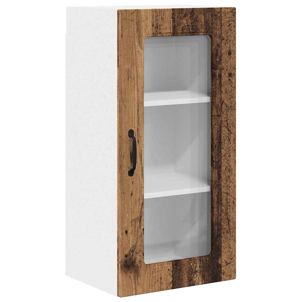 Oppvaskmaskin-panel Kalmar 2 pcs Gammelt tre 40 x 31 x 80 cm