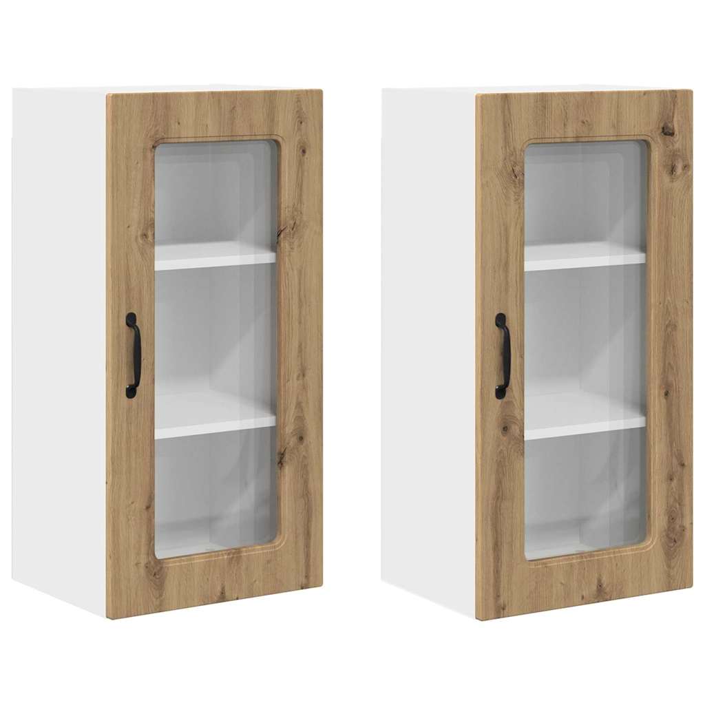 Oppvaskmaskin-panel Kalmar 2 pcs Artisan Eik 40 x 31 x 80 cm