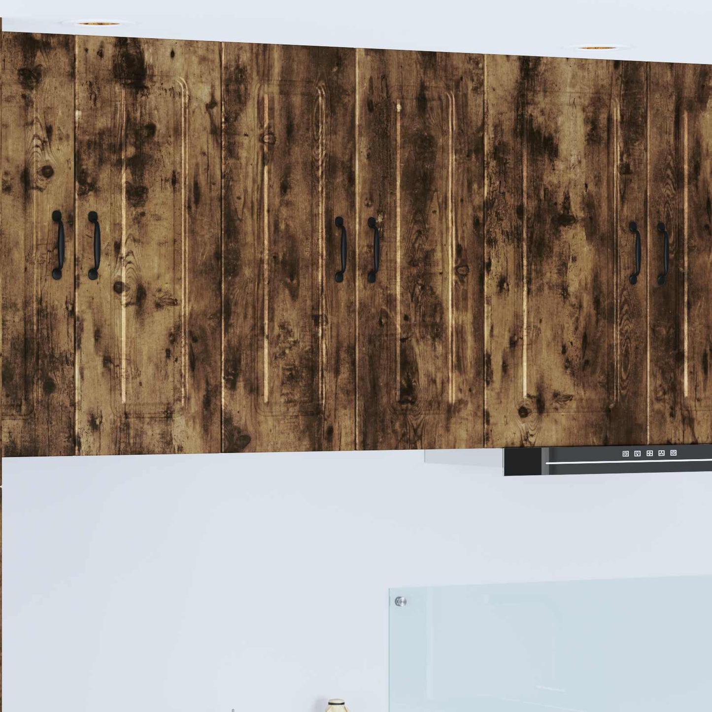 Oppvaskmaskin-panel Kalmar 2 pcs Røkt eik 30 x 31 x 80 cm