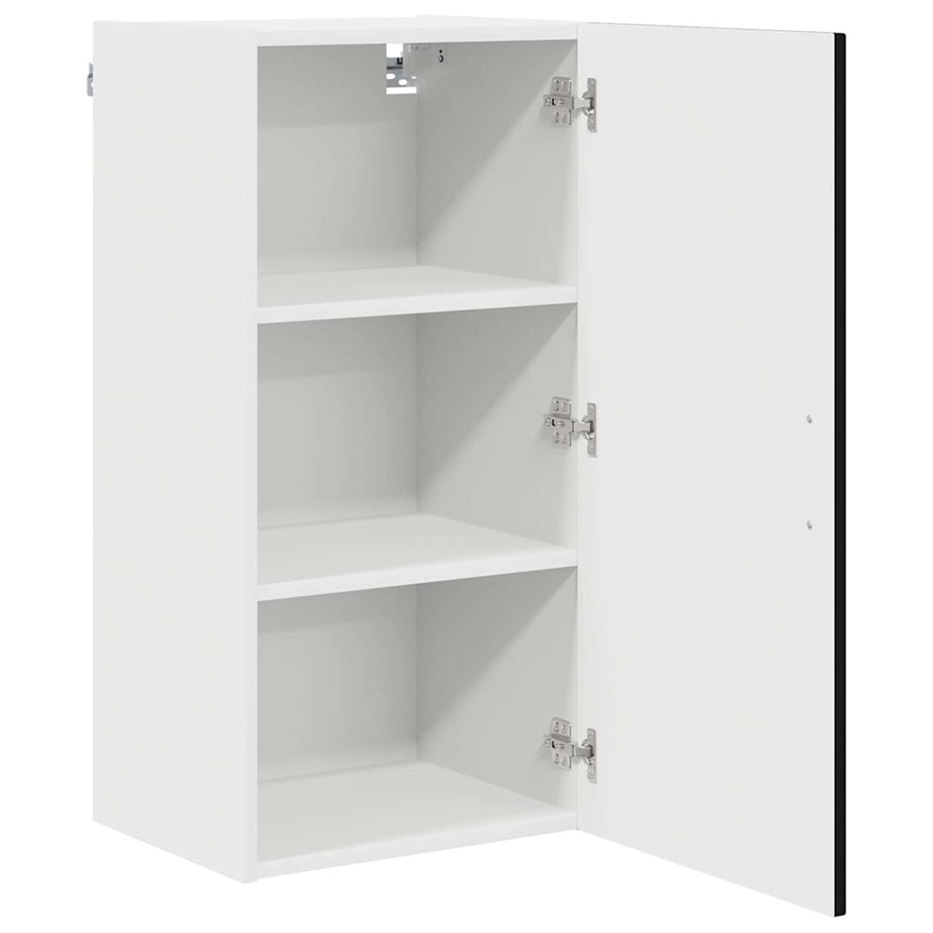 Oppvaskmaskin-panel Kalmar Svart 40 x 31 x 80 cm Konstruert tre