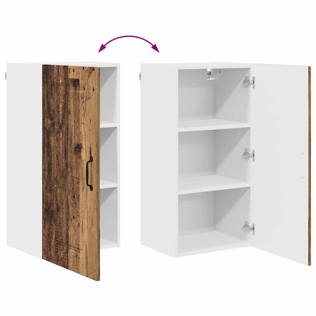 Oppvaskmaskin-panel Kalmar Gammelt tre 40 x 31 x 80 cm